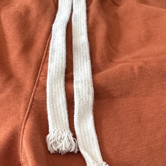 Men's Athletic Shorts in Rust with White Drawstring - Picture 3 of 11